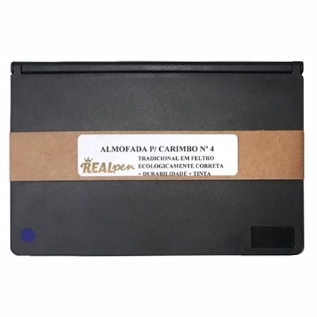 Almofada para Carimbo Real Pen nº 4 - 15 x 9 cm.