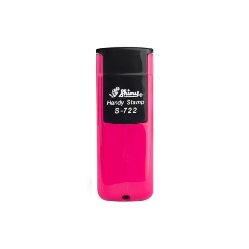 Carimbo de Bolso Shiny Handy Stamp S722 - Fucsia