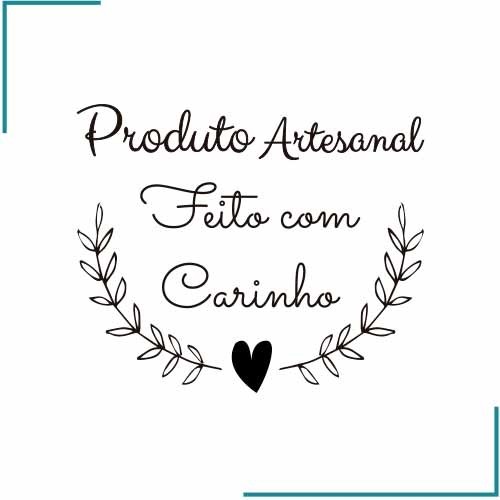 PRODUTO ARTESANAL, FEITO COM CARINHO - 1