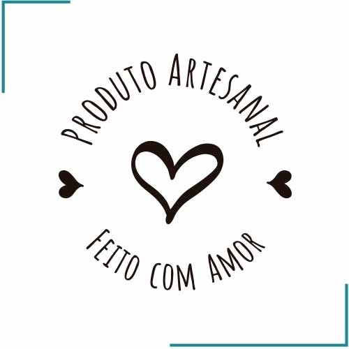 PRODUTO ARTESANAL, FEITO COM AMOR