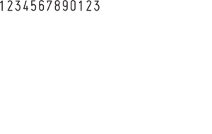 Mini-Numerador S 120/13 - 1