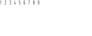 Numerador comum 03 mm